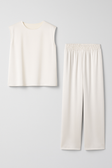 Elegant Black Women's Trouser Suit - Two-Piece