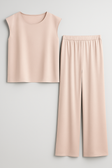 Elegant Black Women's Trouser Suit - Two-Piece