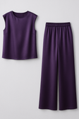 Elegant Black Women's Trouser Suit - Two-Piece