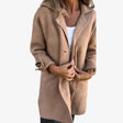 Women's Wool Jacket - Fashion-Forward Warmth