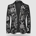 Men's Business Blazer - Baroque Print, Oscar
