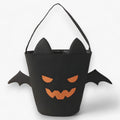 Pumpkin-Shaped Candy Basket for Halloween