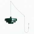 Retro Bauhaus Plug-In Pendant Light - Multi Color