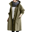 Trench impermeabile da donna dalla vestibilità lunga