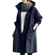 Trench impermeabile da donna dalla vestibilità lunga