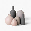 Modern Ceramic Vase Collection - Multicolor Minimalist