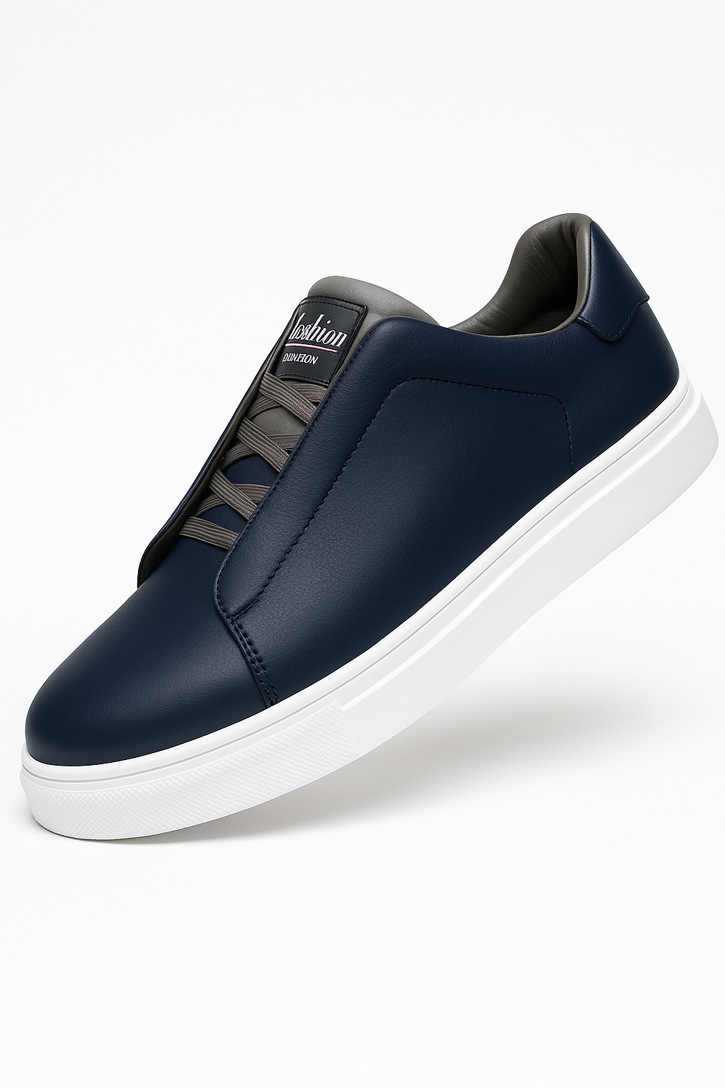 Men's Slip-On Sneakers - Lightweight and Breathable with Elastic detailing