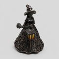 Halloween Witch Figure with Light - Gothic USB Lantern
