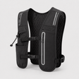 Vestă de alergare unisex din nailon reflectorizant, cu buzunar pentru sticlă de 500 ml