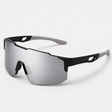 Ochelari de soare sport ușori, tip vizieră – design unisex înfășurat