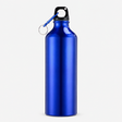 Sticlă de apă din aluminiu de 750 ml, cu clips tip carabină