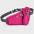 Sports Running Waist Bag with Bottle Holder and Adjustable Belt