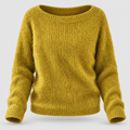 Maglione da donna in maglia dalla vestibilità comoda - Pullover casual