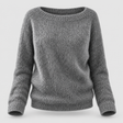 Maglione da donna in maglia dalla vestibilità comoda - Pullover casual