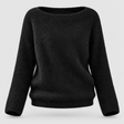 Maglione da donna in maglia dalla vestibilità comoda - Pullover casual