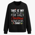 Men's Christmas Sweater - Humorous Slogan Print