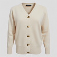 Women's Pure Merino Wool Buttoned Sweater