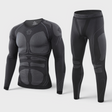 Men's Thermal Base Layer Set - Seamless, Moisture-Wicking