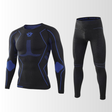 Men's Thermal Base Layer Set - Seamless, Moisture-Wicking