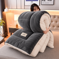 Double-Sided Sherpa Fleece Blanket - Thick & Soft Throw