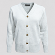Women's Pure Merino Wool Buttoned Sweater