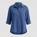 Camicia da donna dalla vestibilità comoda - Blusa casual ampia