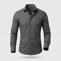 Camicia da uomo dalla vestibilità slim - Modello casual con bottoni