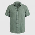 Men's Casual Short-Sleeve Shirt - Everyday Button-Up