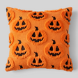 Halloween Ghost & Pumpkin Pillow Cover