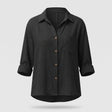 Camicia da donna dalla vestibilità comoda - Blusa casual ampia