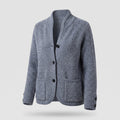 Cardigan moale pentru femei, cu nasturi, din material cu aspect de cașmir