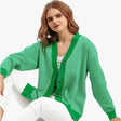 Women's Lightweight V-Neck Cardigan