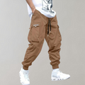 Pantaloni jogger cargo pentru bărbați - pantaloni de trening cu croială lejeră