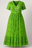 Women's Floral Maxi Dress for Summer