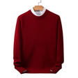 Men's Cashmere Knit Sweater - Soft Wool Pullover