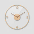 Silent Design Wall Clock - Acrylic & Wood