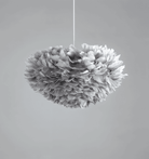 Feathered Sphere Pendant Lamp