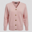 Women's Pure Merino Wool Buttoned Sweater