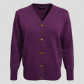 Women's Pure Merino Wool Buttoned Sweater