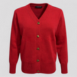 Women's Pure Merino Wool Buttoned Sweater