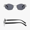 Polygonal UV400 Sunglasses - Unisex Sport Style