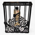 Animatronic Caged Skeleton - Halloween Prop