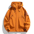 Men's Waterproof Hooded Windbreaker Jacket