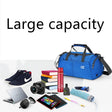 Striped Multifunctional Gym Bag - Durable Sports Holdall