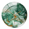 Orologio da parete senza tempo con effetto marmo