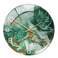 Orologio da parete senza tempo con effetto marmo