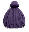 Men's Waterproof Hooded Windbreaker Jacket
