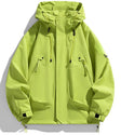 Men's Waterproof Hooded Windbreaker Jacket