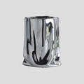 Silver Ceramic Decorative Vase