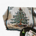 Soft Decorative Throw Blanket - Festive Print